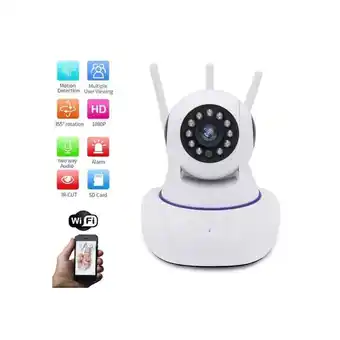 Falabella Cámara Robótica Inalámbrica Wifi 3 Antenas 360º V.noct 1080p oferta