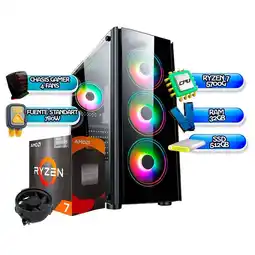 Falabella TORRE GAMER RYZEN 7 5700G - 32GB RAM - SSD 512GB - B550 WIFI BLUETOOTH oferta