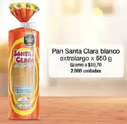 Jumbo Santa clara pan blanco extralargo oferta