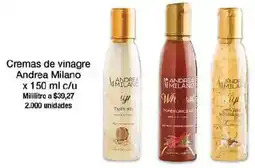 Jumbo Andrea milano cremas de vinagre oferta