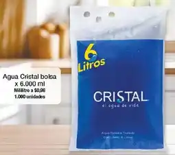 Jumbo Cristal bolsa agua oferta