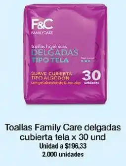 Jumbo Family care toallas delgadas cubierta tela oferta