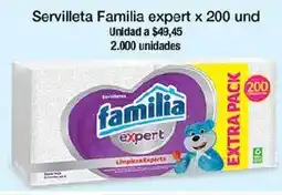 Jumbo Familia servilleta expert oferta