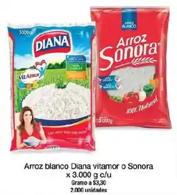 Jumbo Diana vitamor o sonora arroz blanco oferta