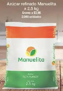 Jumbo Manuelita azúcar refinado oferta
