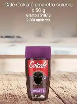 Jumbo Colcafé Café amaretto soluble oferta
