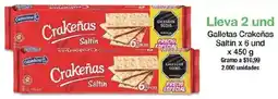 Jumbo Crakeñas saltin galletas oferta