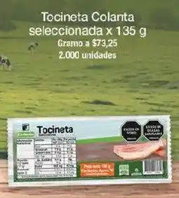 Jumbo Tocineta colanta seleccionada oferta