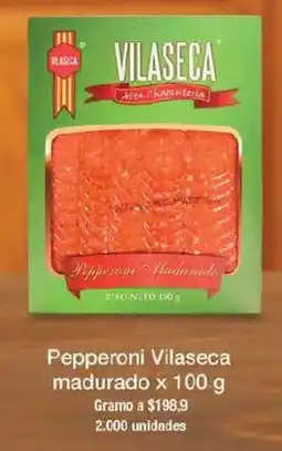 Jumbo Vilaseca pepperoni madurado oferta