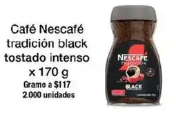 Jumbo Nescafé café tradición black tostado intenso oferta