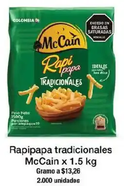Jumbo Mccain rapipapa tradicionales oferta