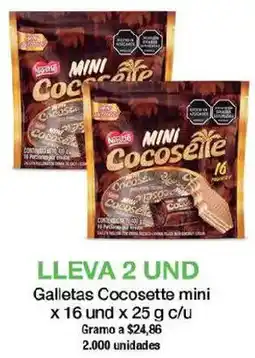Jumbo Cocosette mini galletas oferta