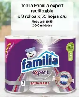 Jumbo Familia toalla expert reutilizable oferta
