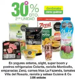 Jumbo En yogures enteros, slight, super boom y postres refrigerados colanta oferta