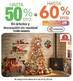 Jumbo En árboles y decoración de navidad oferta