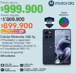 Jumbo Motorola celular G86 5G oferta