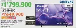 Jumbo Samsung smart tv 55" oferta