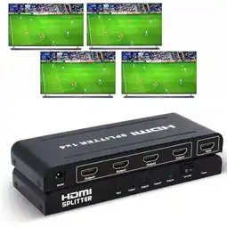 Falabella Splitter Hdmi 1 X 4 Alta Definición 1920x108p/3d /4k oferta