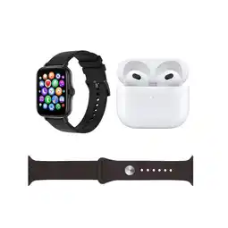 Falabella SMARTWATCH RELOJ INTELIGENTE + AURICULAR INALAMBRICOS TL-OO6 oferta