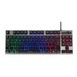 Falabella Teclado Gamer Fighter TKL II K613 Negro oferta