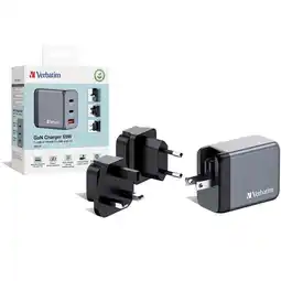 Falabella Cargador de Pared 65W GaN 3 Puertos Tipo C USB 3.0 oferta