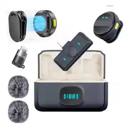 Falabella Microfono Solapa Inalambrico Moneda Sx21 iPhone Android oferta