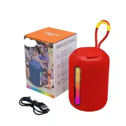 Falabella Parlante Bluetooth Portátil de Tela 5W con Luz RGB y Batería Recargable oferta