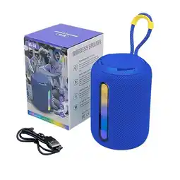 Falabella Parlante Bluetooth Portátil de Tela 5W con Luz RGB y Batería Recargable oferta