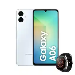 Falabella Celular Galaxy A06 128GB 4GB Ram 4G Azul + Smartwatch oferta