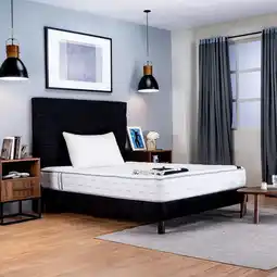 Alkomprar Combo Colchón SPRING Sencillo Río 100 x 190 cm + 1 Almohada Siliconada oferta