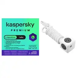 Falabella Premium 3 Pc 1 Año + Extensión 4 Entradas 2usb 3mt oferta