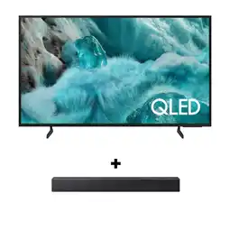Falabella Combo Televisor + Barra - 65 pulgadas QLED 4K F-QN65Q7FAAKXZL - Barra de sonido HW-B400F oferta