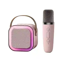 Falabella Parlante Bluetooth Con 1 Micrófonos Karaoke K12 Rosa oferta