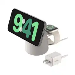 Falabella Cargador Base Magsafe 2 En 1 Inalámbrico Beige oferta