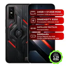 Falabella Celular GT 30 Pro 5G 512GB 12GB Negro oferta