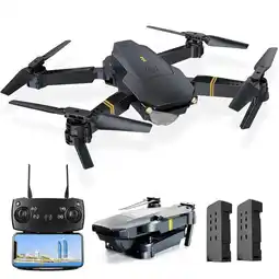 Falabella Drone Plegable Con Cámara Wifi 24g Fpv Doble Batería 998w oferta