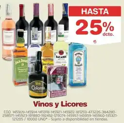 Makro Vinos y licores oferta