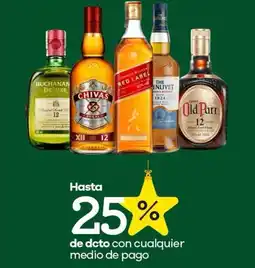 Surtimax En whiskys seleccionados de las marcas oferta