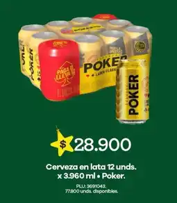 Surtimax Poker cerveza oferta