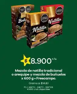 Surtimax Frescampo mexcla de natilla oferta