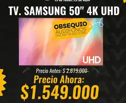 MercaCentro Samsung Smart 4K UHD TV 50" oferta