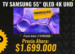 MercaCentro Samsung Smart QLED 4K UHD TV 55" oferta