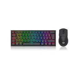 Falabella KIT GAMER S143 TECLADO FIZZ PRO 60% SWITCH ROJO + MOUSE KING RGB oferta