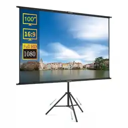 Falabella Telon 100 Pulgadas Para Proyector Video Beam Con Tripode 2mt oferta