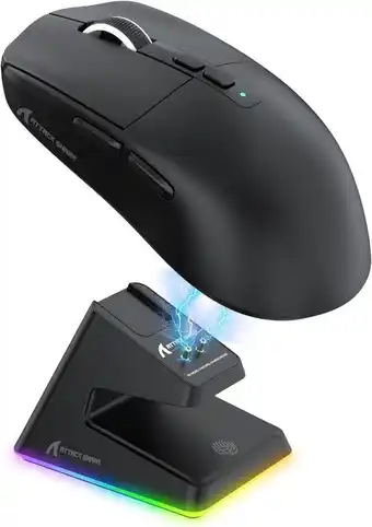 Falabella Mouse Gamer ATTACK X6 - 26K DPI 49g RGB PAW3395 oferta
