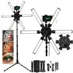 Falabella Aro De Luz Led Profesional Lampara De Estrella 60w 5600k oferta