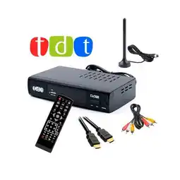 Falabella Decodificador TDT NIA AN-777 Antena Control Y Cable oferta