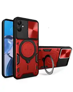 Falabella Estuche Armo Proteccion Camara Compatible con Samsung A06 Rojo oferta