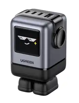 Falabella Cargador Carga Rapida Robot Nexode 100W 4 Puertos - Gris oferta