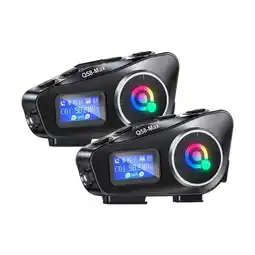 Falabella Intercomunicador Doble Bluetooth Q58-MAX con Radio FM Asistente de Voz y Batería de Larga Duración oferta